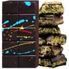 Dark Chocolate Dubai Crispy Knafeh Pistachio Bar 7oz