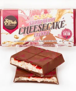 Viral Dodo Dubai Strawberry Cheesecake Fantasy Ultimate Chocolate Bar Experience